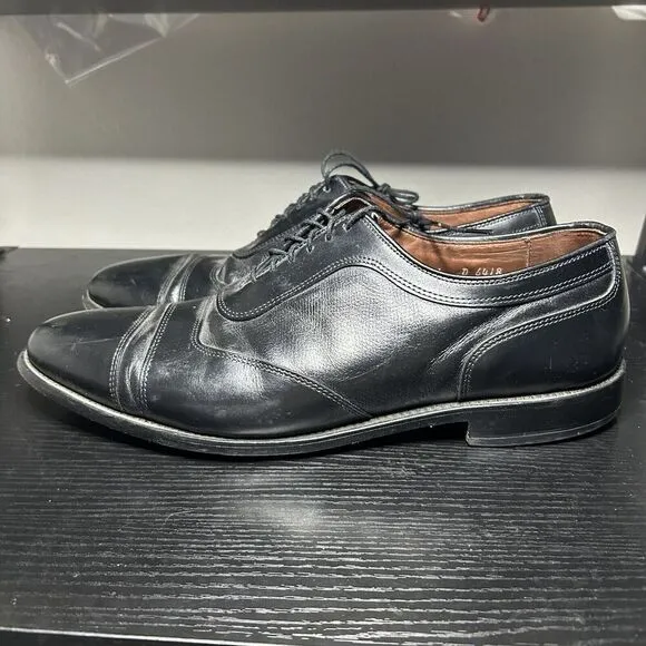 Allen Edmonds Winhall Cap Toe Oxfords Men's Size 11 D Black