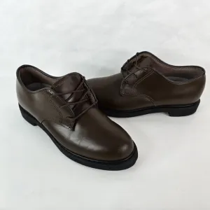 Altama O2 Oxford Leather 609314 Womens Brown Oxfords Plain Toe Shoes Size 8M