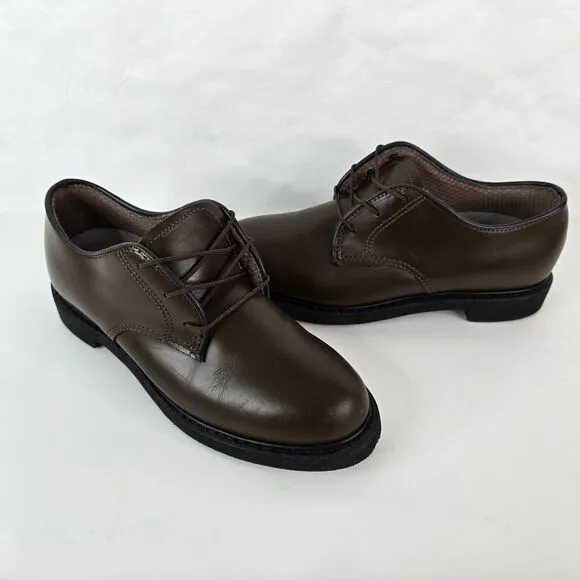 Altama O2 Oxford Leather 609314 Womens Brown Oxfords Plain Toe Shoes Size 8M