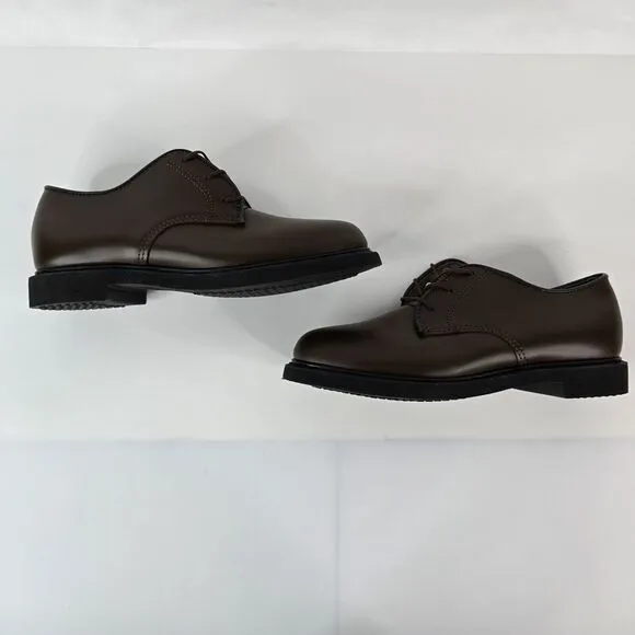 Altama O2 Oxford Leather 609314 Womens Brown Oxfords Plain Toe Shoes Size 8M