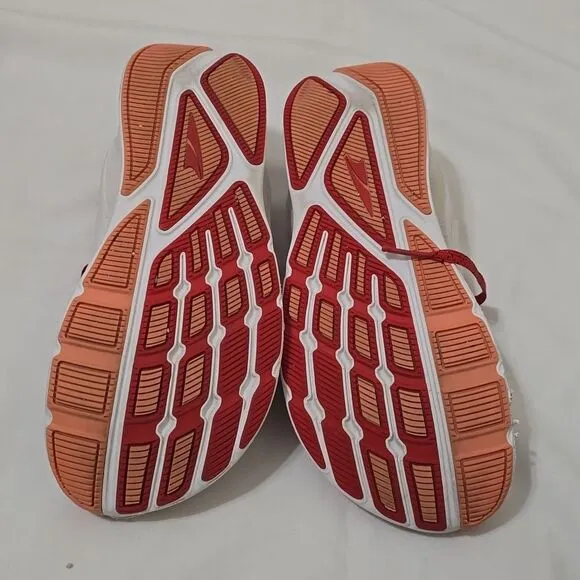 Altra Escalante Road Running Shoes Men's 8.5 White Red Athletic Sneakers