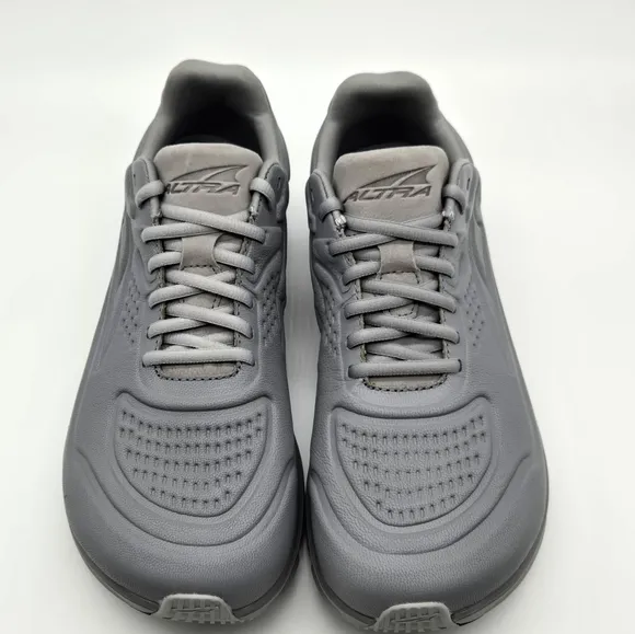 ALTRA Mens Torin 5 Gray Leather Running Shoes AL0A546X220 Men’s Size 9.5