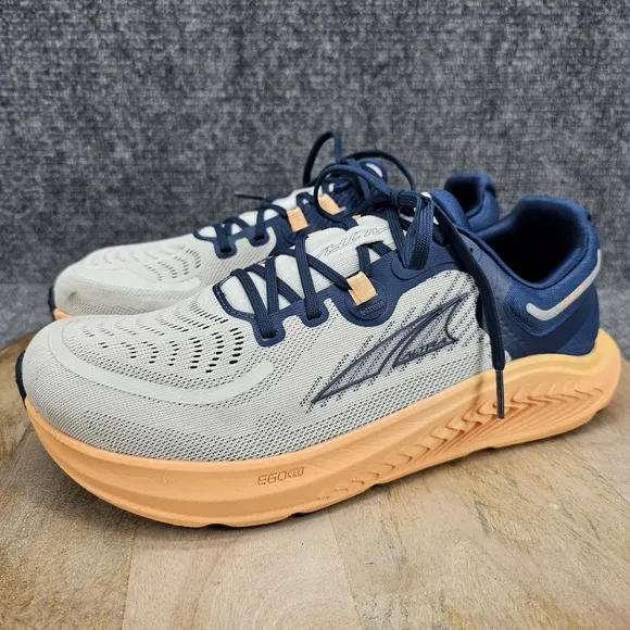 Altra Paradigm 7 Womens Size 10 Gray Navy Zero Drop Footshape Running Shoes