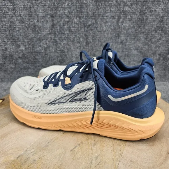 Altra Paradigm 7 Womens Size 10 Gray Navy Zero Drop Footshape Running Shoes