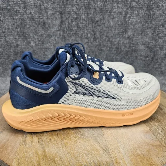 Altra Paradigm 7 Womens Size 10 Gray Navy Zero Drop Footshape Running Shoes
