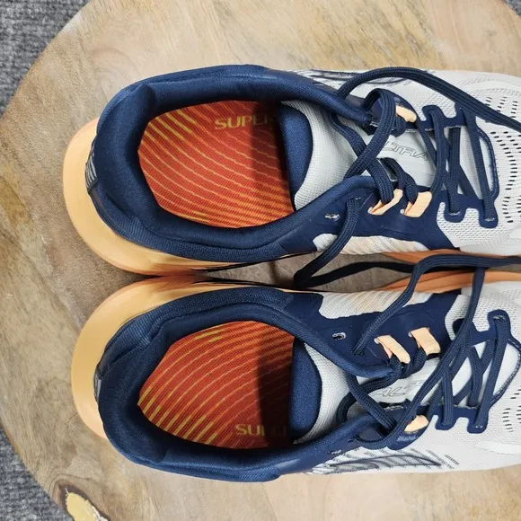 Altra Paradigm 7 Womens Size 10 Gray Navy Zero Drop Footshape Running Shoes