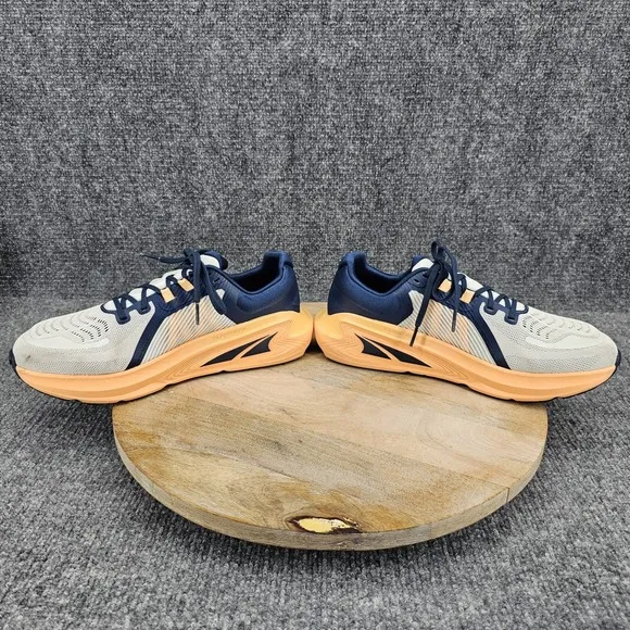 Altra Paradigm 7 Womens Size 10 Gray Navy Zero Drop Footshape Running Shoes