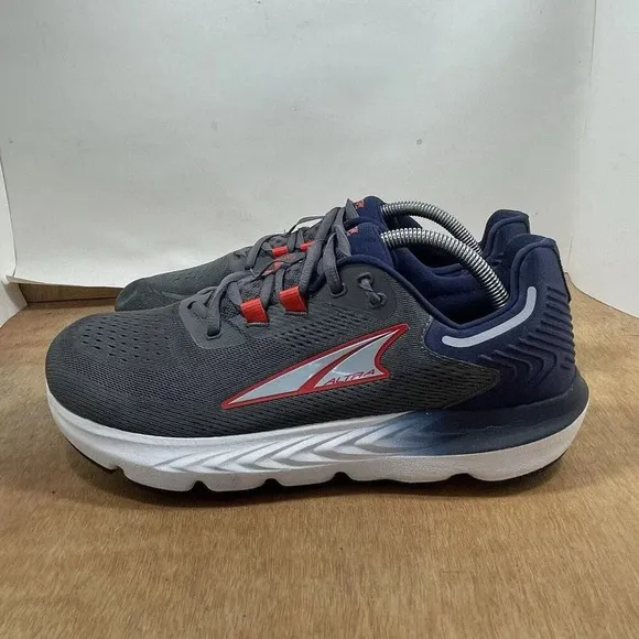 Altra Provision 7 Men Size 10 Gray Blue Running Shoes Sneakers Lace Up