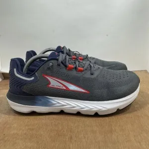 Altra Provision 7 Men Size 10 Gray Blue Running Shoes Sneakers Lace Up
