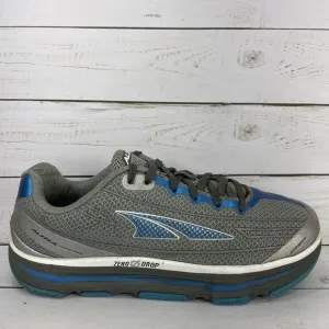 Altra Repetition Road Running Shoes Womens Size 9 Gray Blue Mesh Athletic