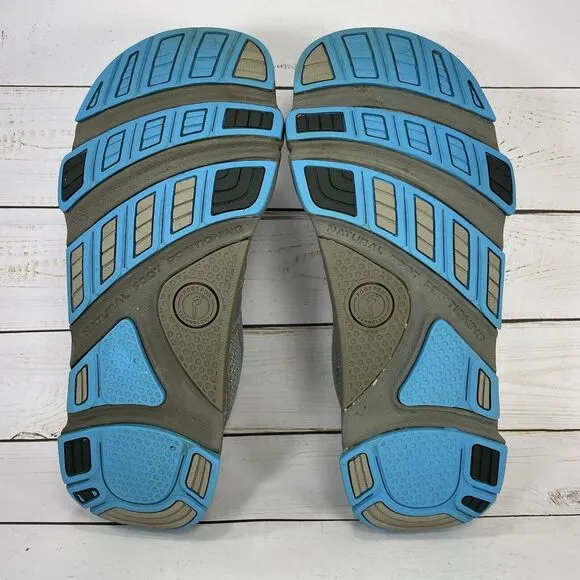 Altra Repetition Road Running Shoes Womens Size 9 Gray Blue Mesh Athletic