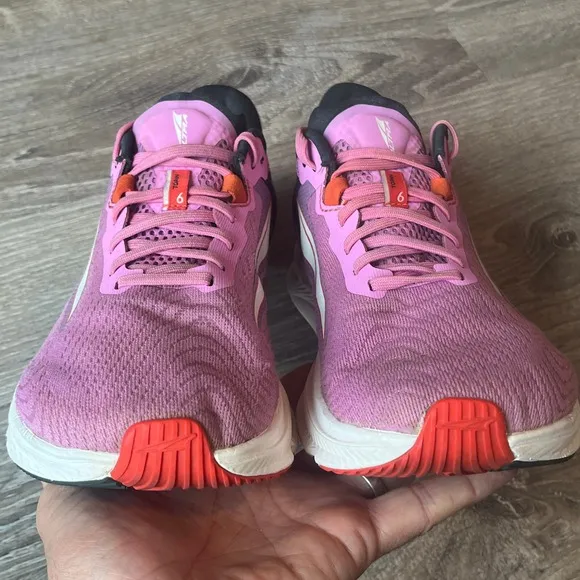 Altra Torin 6 Road Running Shoes Pink Black Womens 9.5 UK 7.5 EU 41