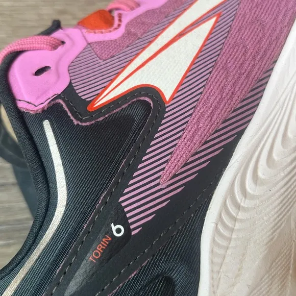 Altra Torin 6 Road Running Shoes Pink Black Womens 9.5 UK 7.5 EU 41