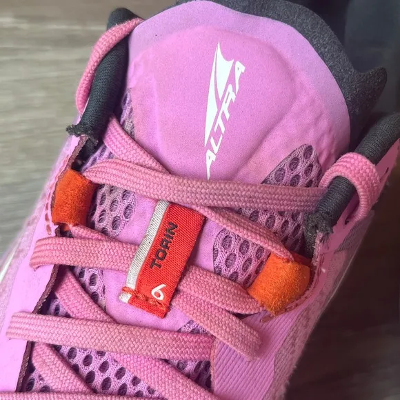 Altra Torin 6 Road Running Shoes Pink Black Womens 9.5 UK 7.5 EU 41