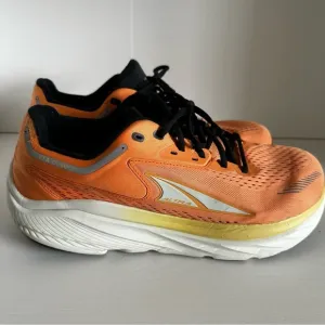 Altra Via Olympus Shoes Men’s Size 12.5 Orange Road Running Zero Drop Sneakers