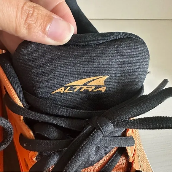 Altra Via Olympus Shoes Men’s Size 12.5 Orange Road Running Zero Drop Sneakers