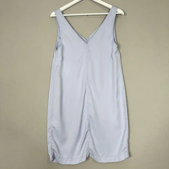 &amp; Other Stories Womens Dress S Lavender Purple Eco Cupro Button Slip Minimalist