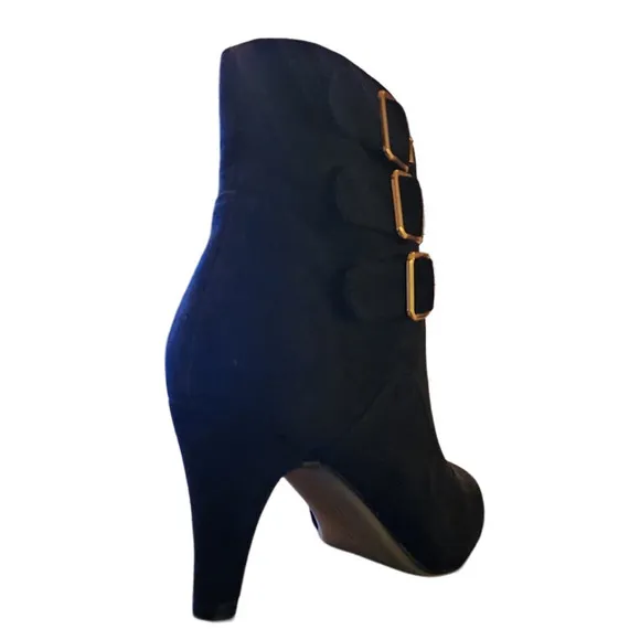 &quot;IDIFU Amanda  High Heels - Almond Toe, Size 8, Ankle Strap Slingback&quot;