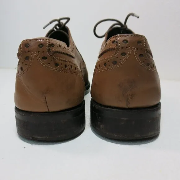 Anthony Veer Essentials Leather Cap Toe Oxfords Dress Shoes Mens Footwear Sz 9