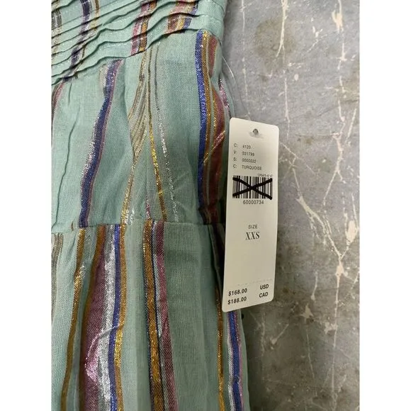 Anthropologie Audriana Shimmer Maxi Skirt
