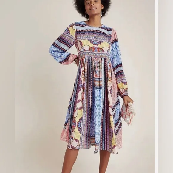 Anthropologie Bhanuni by Jyoti Marceline Midi Dress