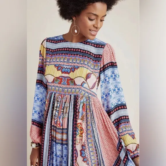 Anthropologie Bhanuni by Jyoti Marceline Midi Dress