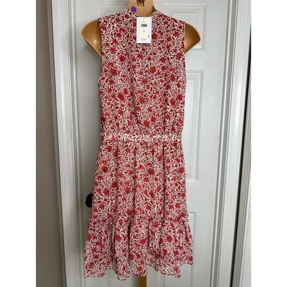 Anthropologie Caricia Ruffled Mini Dress by MISA