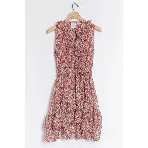Anthropologie Caricia Ruffled Mini Dress by MISA
