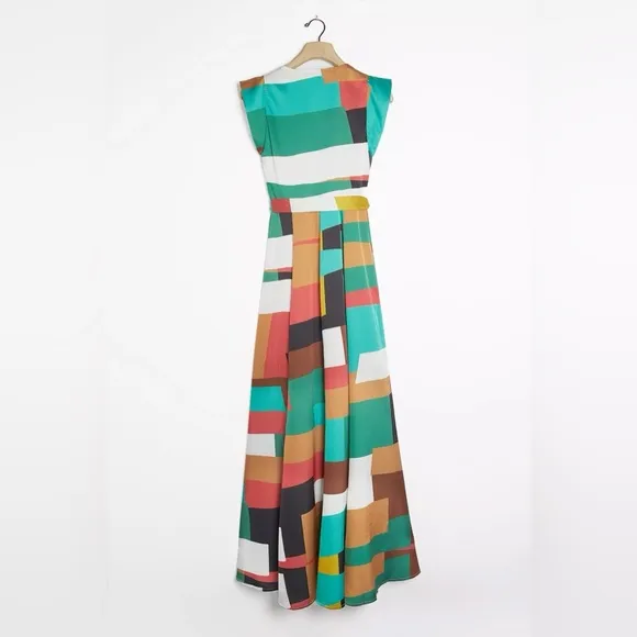ANTHROPOLOGIE / HUTCH Alfonsine Wrap Maxi Dress - Sz S