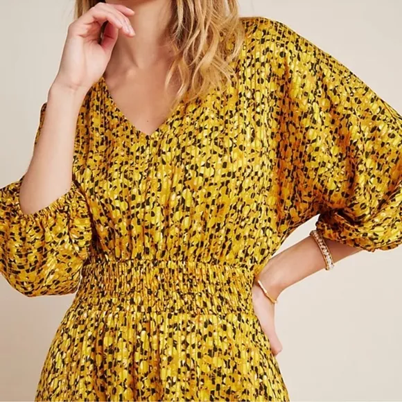 Anthropologie Marigold Midi Dress // Size M