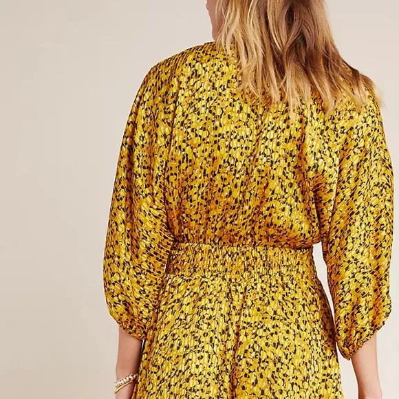 Anthropologie Marigold Midi Dress
