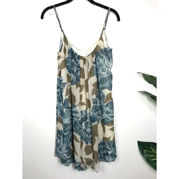 Anthropologie NWT Eloise Floral Nightgown Slip Dress XS Boho