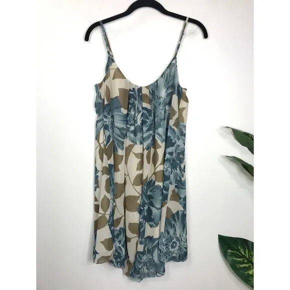 Anthropologie NWT Eloise Floral Nightgown Slip Dress XS Boho
