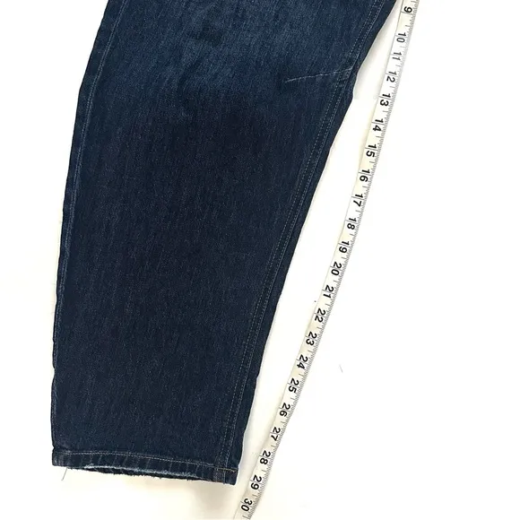 Anthropologie Pilcro The Bow Boyfriend  Barrel Jeans Size 31 Tall
