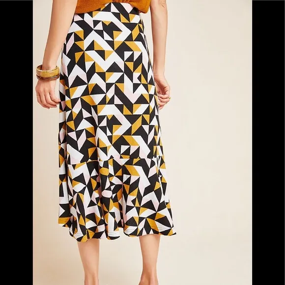 Anthropologie Tanya Knit Midi Skirt XSmall