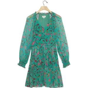 Anthropologie x Guapa Layla Puff long Sleeve Mini Dress size L