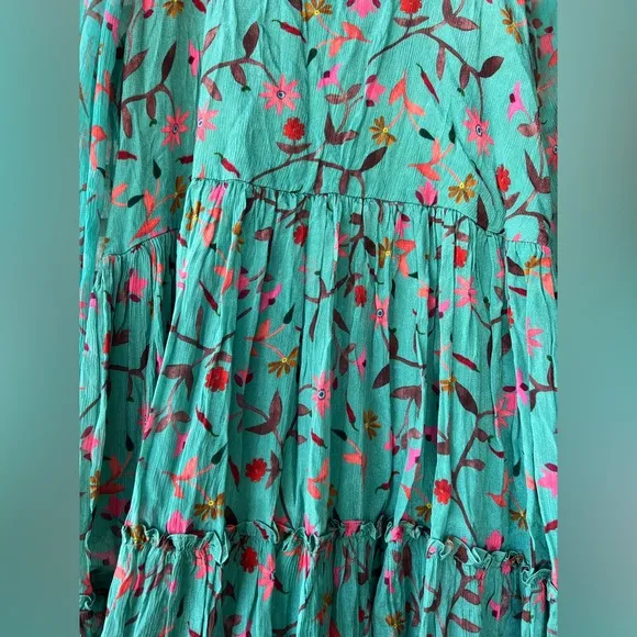 Anthropologie x Guapa Layla Puff long Sleeve Mini Dress size L
