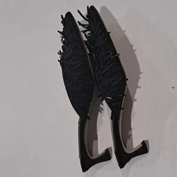 Antonio Melanix Elizabeth Damrich Babe Satin Mules