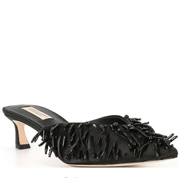 Antonio Melanix Elizabeth Damrich Babe Satin Mules