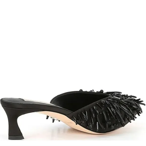 Antonio Melanix Elizabeth Damrich Babe Satin Mules