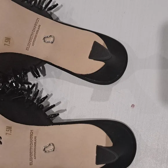 Antonio Melanix Elizabeth Damrich Babe Satin Mules