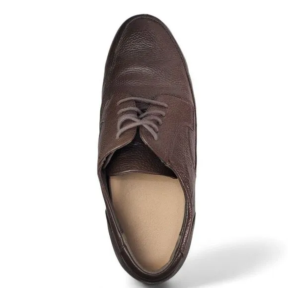 Apex Lexington Moc Toe Dress Oxfords Brown Leather LT910M Men's 12 XW