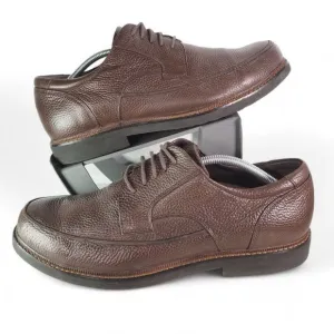 Apex Lexington Moc Toe Dress Oxfords Brown Leather LT910M Men's 12 XW