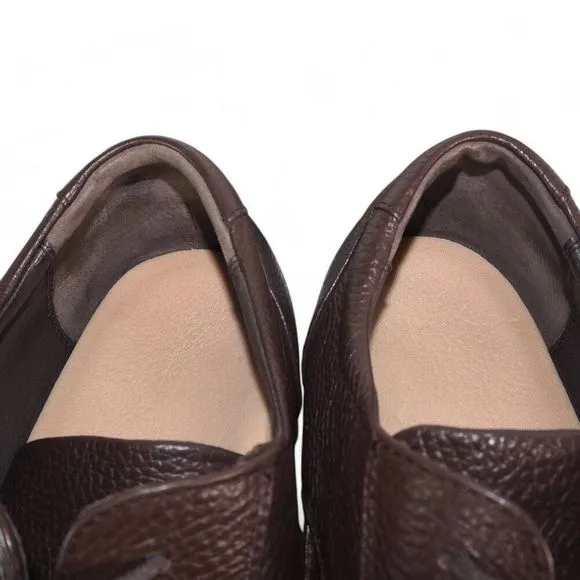 Apex Lexington Moc Toe Dress Oxfords Brown Leather LT910M Men's 12 XW