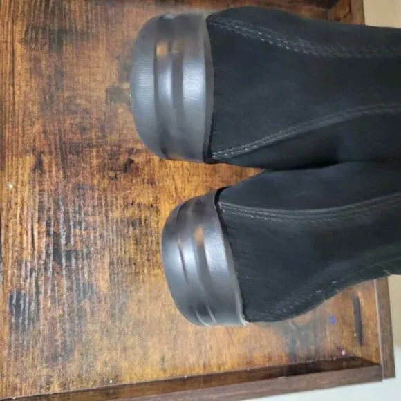 APEX Women's Paige Boot Black 7.5 Extra Wide