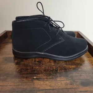 APEX Women's Paige Boot Black 7.5 Extra Wide