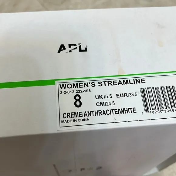 APL Pink Athletic Shoes with Textured Fabric and Thick Sole size 8