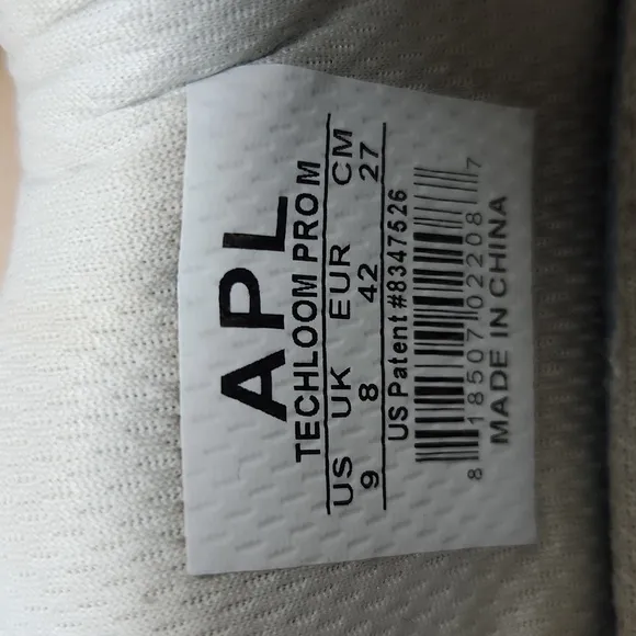 APL Techloom Pro Propelium 8347526 Running Shoes Sneakers Men's Sz 9 EUC NICE!