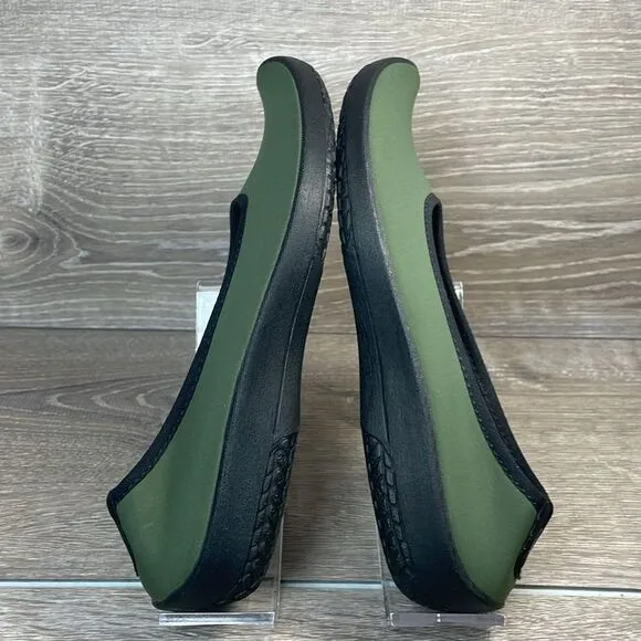 A’Rcopedico Lolita Women's Sz 6.5/EU 37 Green Stretchy Slip On Ballet Flats