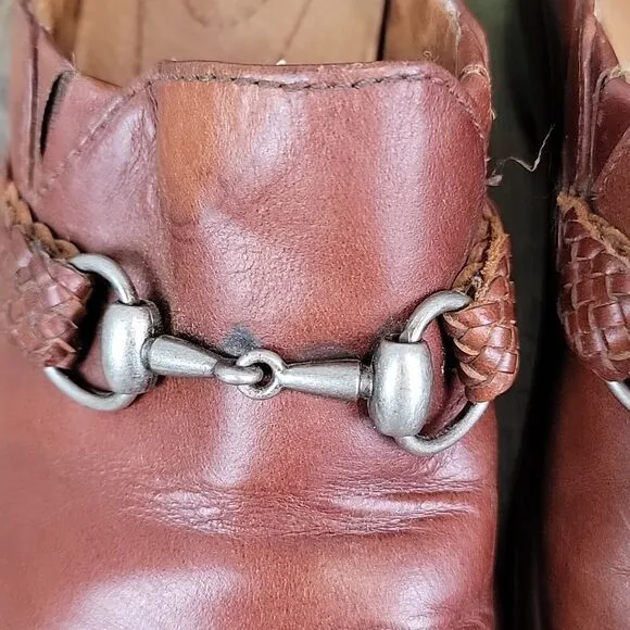 Ariat Del Mar brown leather clogs Size 6.5